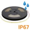 0d8bec6e45e7872f1cddee9c55807a28 Taśma LED COB 48V IP67 8W CRI90 480 LED/m Zimna 20m
