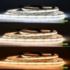 1401a0946dce746c36564f0a68e6f57b Taśma LED COB 24V CCT IP67 14,4W/m 608 LED 10m