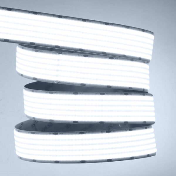 f2d6965f55a7742c549d665f49080d8d Taśma LED COB 24V 30W/m 2500lm CRI90 Zimna 5m