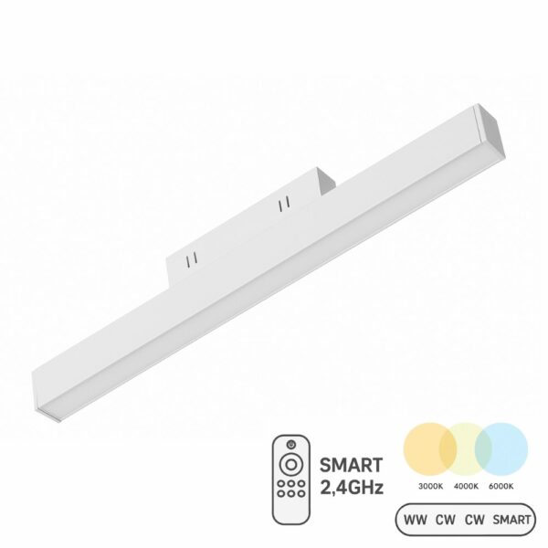0e25fd6761a3e427e2d7d88a970cc932 Lampa magnetyczna mleczna 24W 60cm CCT Switch Biała