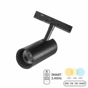 Reflektor magnetyczny Spot 20W CCT Switch Czarny