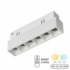 Lampa magnetyczna punktowa 6W 11cm CCT Switch Biała