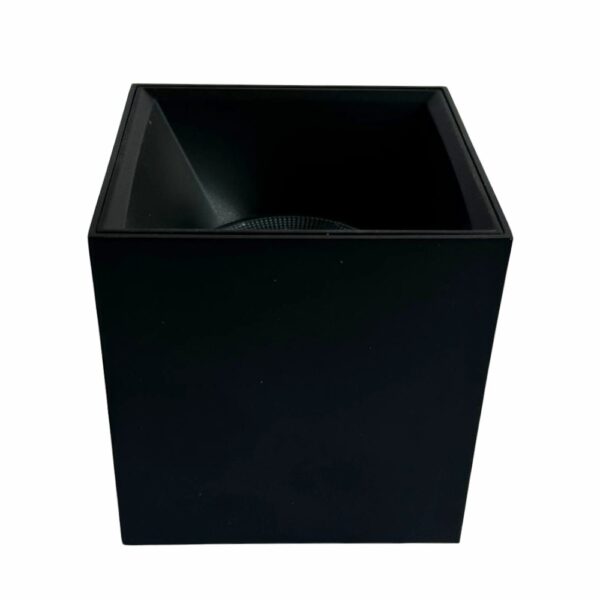 Oprawa kwadratowa LED 12W CRI90 natynkowa IP65 Czarna