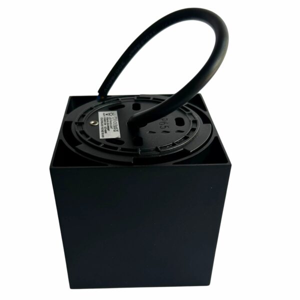 Oprawa kwadratowa LED 12W CRI90 natynkowa IP65 Czarna