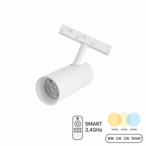 Reflektor magnetyczny Spot 10W CCT Switch Biały