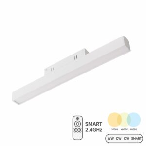 680b3d046b158089a5de8454454402c2 Lampa magnetyczna mleczna 12W 30cm CCT Switch Biała