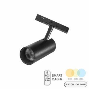 Reflektor magnetyczny Spot 10W CCT Switch Czarny