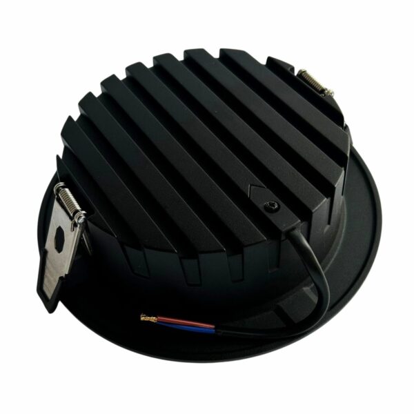 Panel LED 18W Czarny Downlight okrągły 4000K