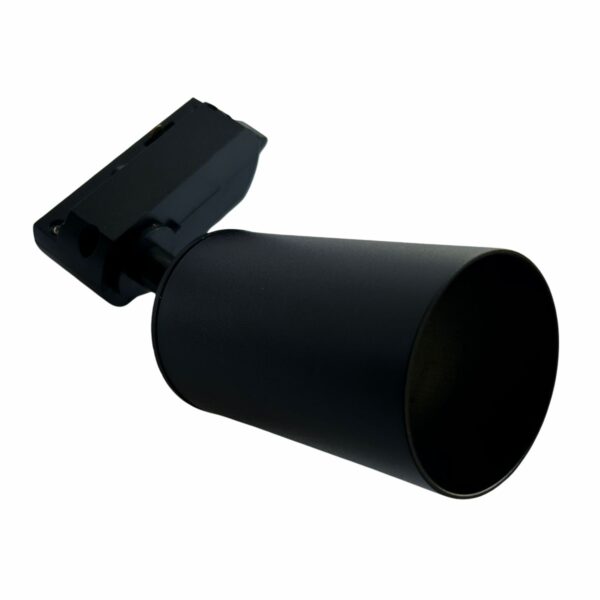 a8b14ba6fed670365886691af010723a Reflektor szynowy 1-fazowy GU10 Spot Czarny