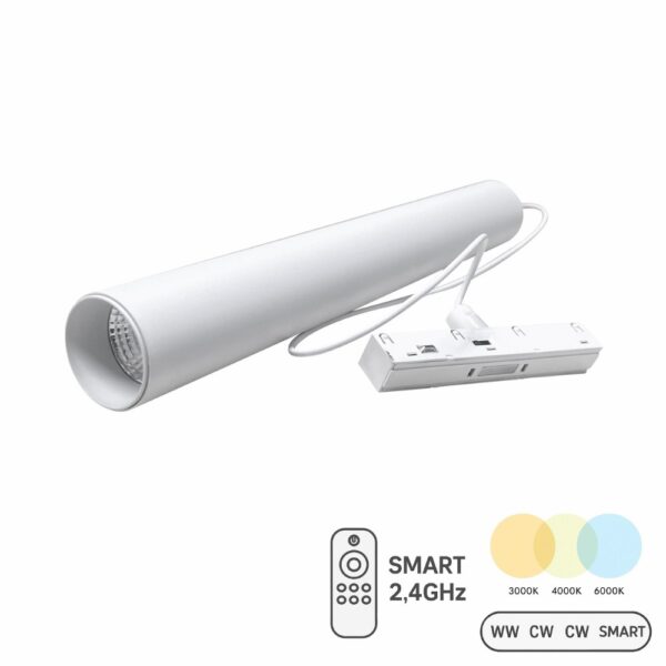 Lampa magnetyczna wisząca 7W CCT Switch Biała