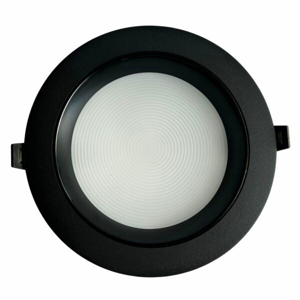 Panel LED 18W Czarny Downlight okrągły 4000K