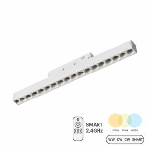 c13a70861f1a0cd4e31dcc2110b604e9 Lampa magnetyczna punktowa 18W 33cm CCT Switch Biała