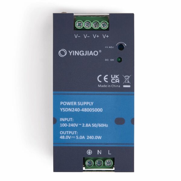 ca1b87f81c51c13a1b273b165cde63d2 Zasilacz na szynę DIN 48V 240W 5A YSDN PRO