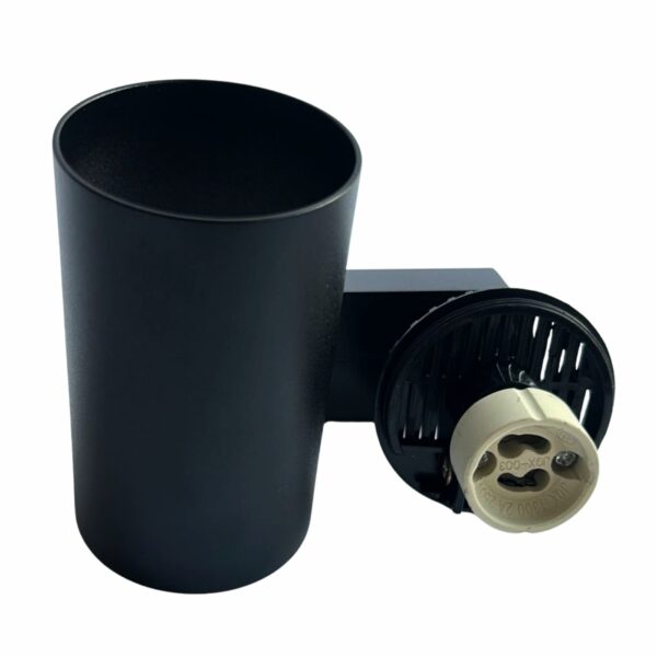 dbf56cd54f1a0cac6c6cd7a60f7b780f Reflektor szynowy 1-fazowy GU10 Spot Czarny