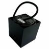 Oprawa kwadratowa LED 12W CRI90 natynkowa IP65 Czarna