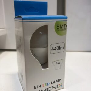 Żarówka LED E14 G45 4W 6000K