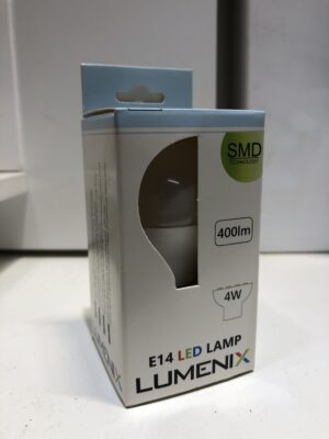 Żarówka LED E14 G45 4W 3000K