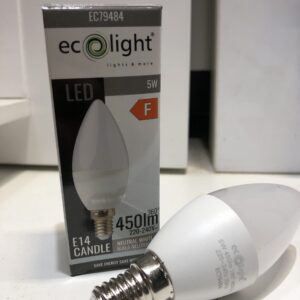 Żarówka LED E14 C37 5W 4000K