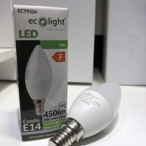 Żarówka LED E14 C37 5W 3000K