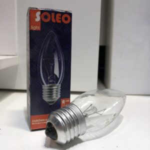 Żarówka E27 C37 40W 2700K