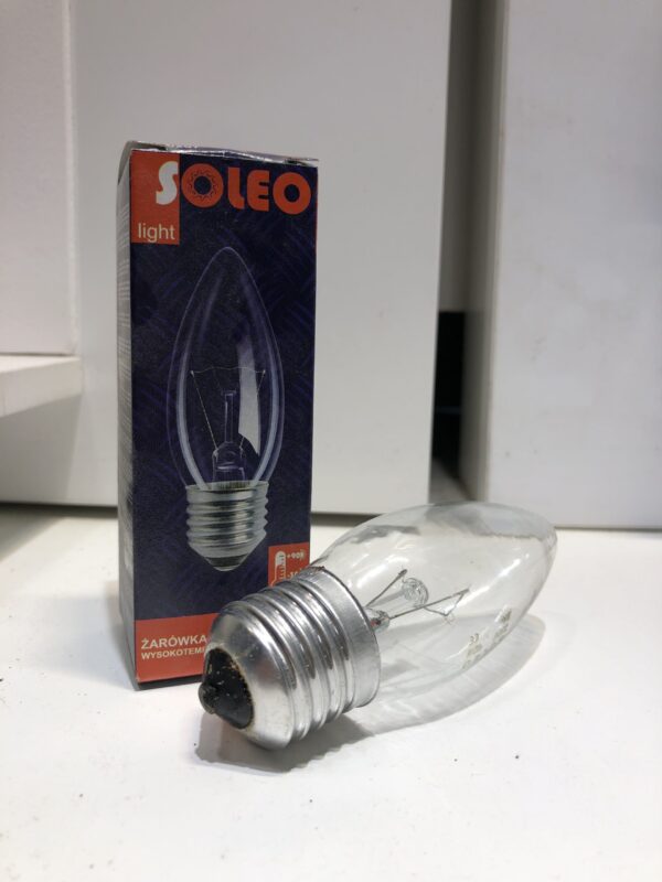 Żarówka E27 C37 40W 2700K