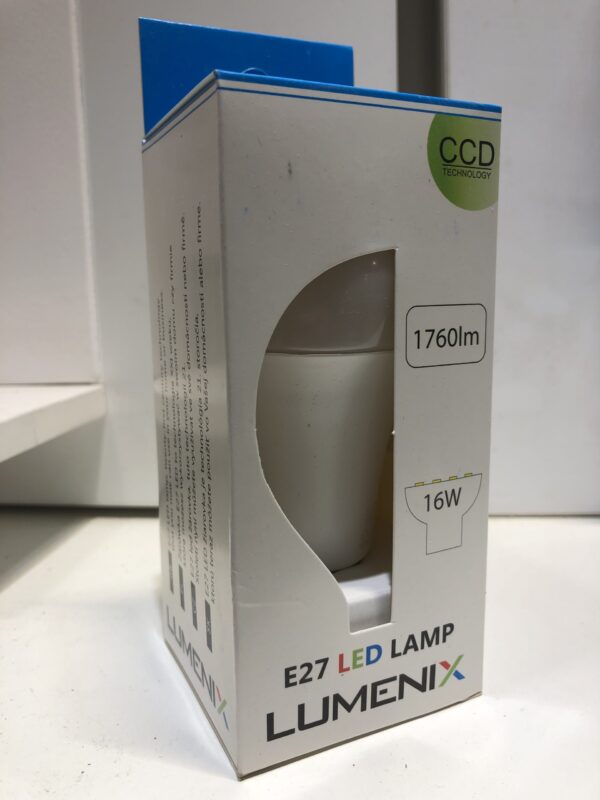 Żarówka LED E27 A60 16W 6000K