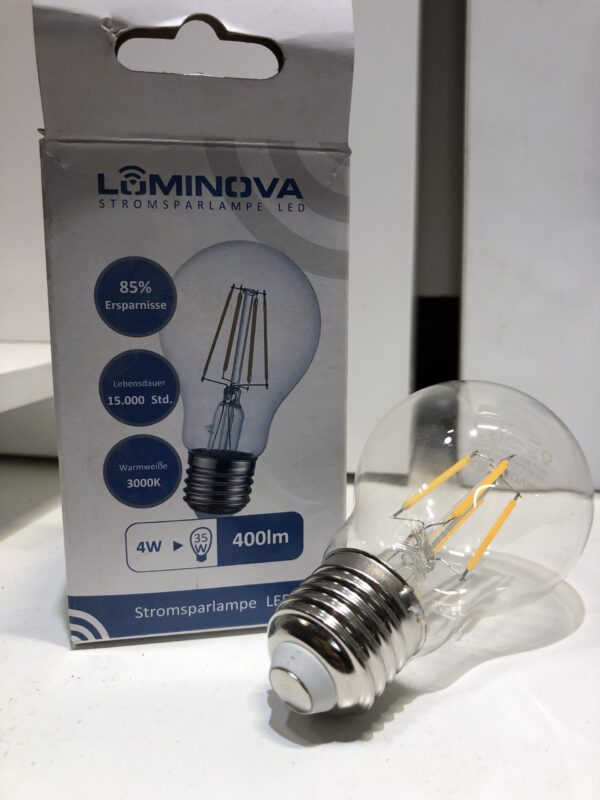 Żarówka LED E27 A60 4W 3000K