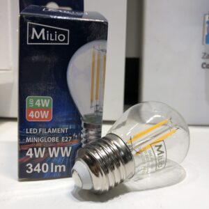 Żarówka LED E14 G45 4W 3000K