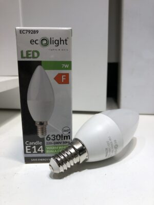 Żarówka LED E14 C37 7W 2700K