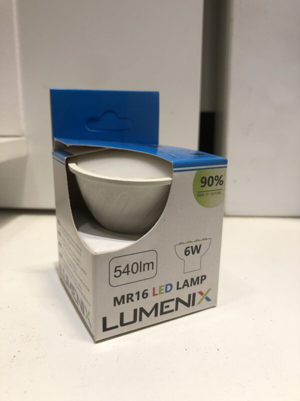 Żarówka LED MR16 6W 6000K