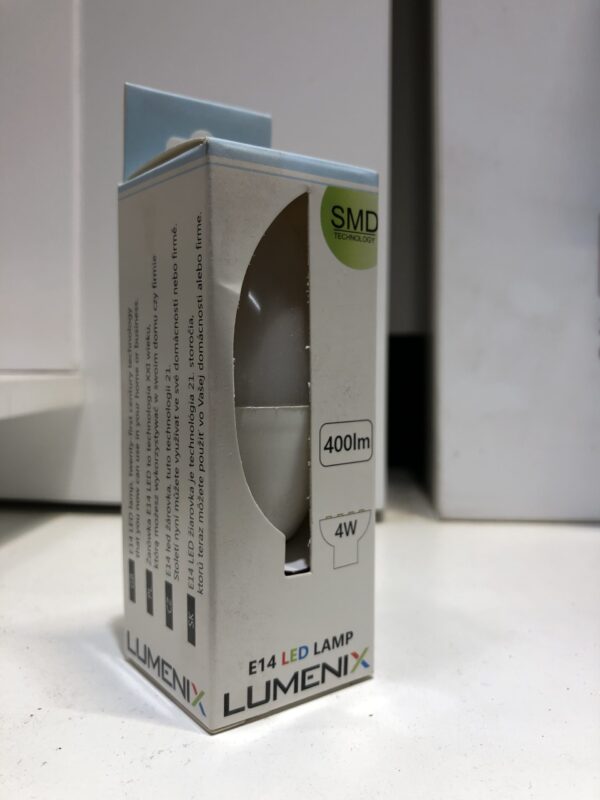 f1ca246f672d2477f4c0a018433a6783 Żarówka LED E14 C37 4W 4000K