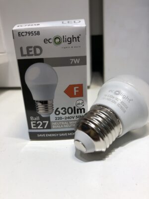 Żarówka LED E27 G45 7W 4000K