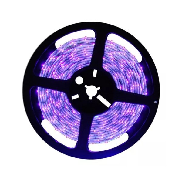 Taśma LED UV 12V 60xSMD 5050 14,4W 10mm Fioletowa