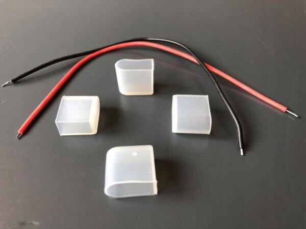 Neon LED PVC 12V IP67 6×12 co 2,5cm Zimny 2,0m