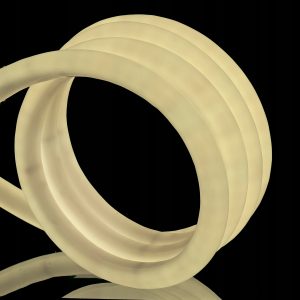 Neon LED PVC 230V IP67 okrągły 16mm co 1m Naturalny 5m