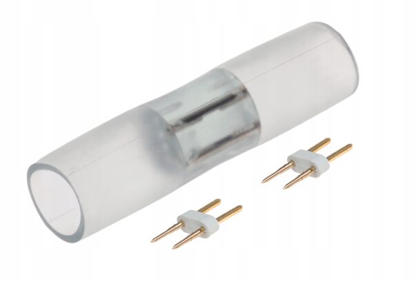 Neon LED PVC 230V IP67 okrągły 16mm co 1m Naturalny 2m