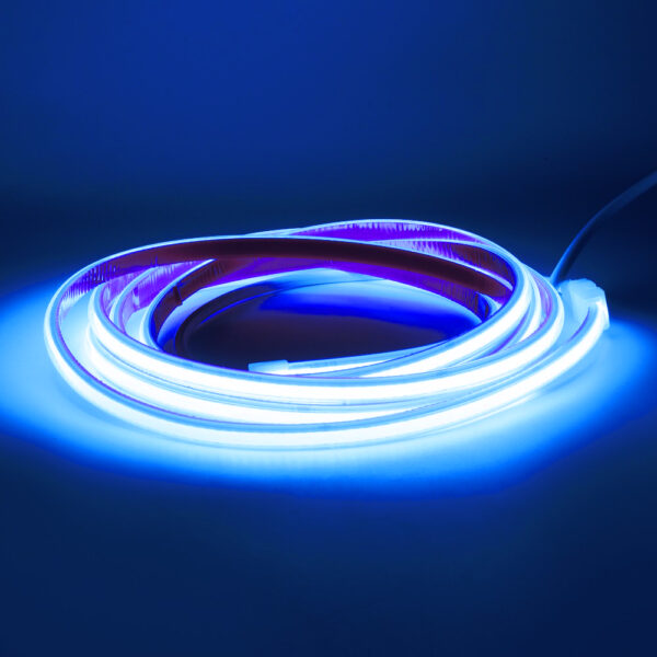 Taśma LED COB 230V AC NANO IP65 240 LED 10W/m - Niebieska