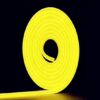 Neon LED Silicone 12V IP67 6×12 co 1cm Cytrynowy 3m