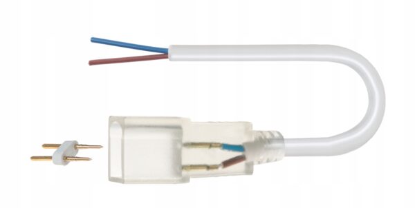 Neon LED PVC 12V IP67 8x16 co 10cm Naturalny 0,5m