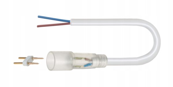 Neon LED PVC 12V IP67 okrągły 16mm co 10cm Czerwony 3,6m