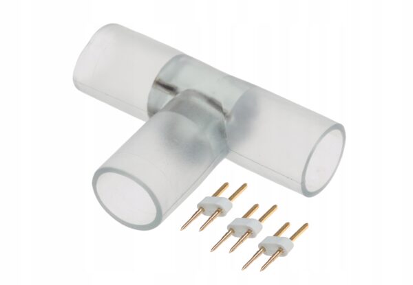 e03f1f52fa419f2a38e7c18380eee352 Neon LED PVC 230V IP67 okrągły 16mm co 1m Niebieski 2m