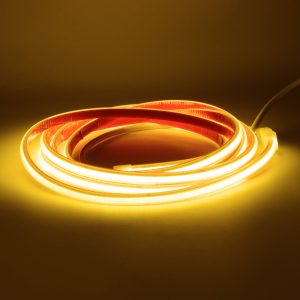 Taśma LED COB 230V AC NANO IP65 240 LED 10W/m - Żółta