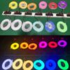 Neon LED PVC 12V IP67 6×12 co 2,5cm Zielony 1,2m