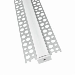 Profil LED GK wpuszczany Dual z kloszem mlecznym 2 metry