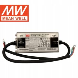Mean Well XLG-75-12-A | Zasilacz LED CCTV 12V 5A 60W IP67 PROFESJONALNY