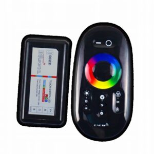 Sterownik LED RGB RF z pilotem Kontroler taśmy LED 12-24V | Bezprzewodowy