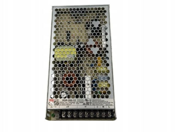 Mean Well RSP-200-12 | Zasilacz LED CCTV 12V 16.7A 200W PROFESJONALNY Mean Well RSP-200-12 | Zasilacz LED CCTV 12V 16.7A 200W PROFESJONALNY