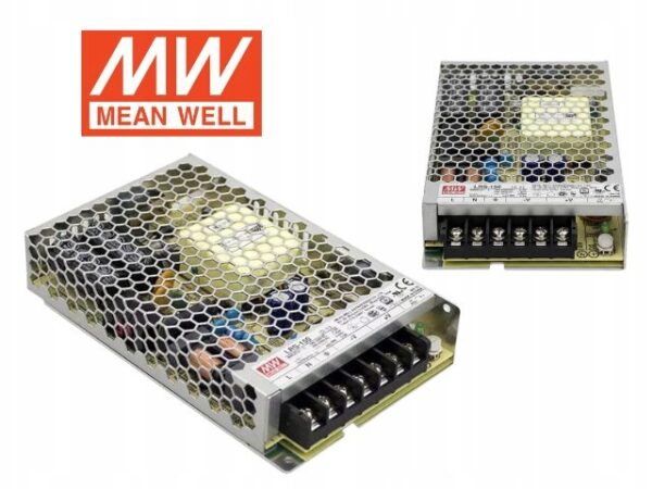 Mean Well LRS-150-12 | Zasilacz LED CCTV 12V 12.5A 150W PROFESJONALNY