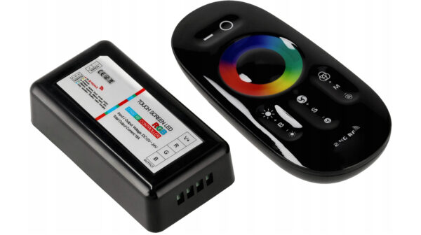 Sterownik LED RGB RF z pilotem Kontroler taśmy LED 12-24V | Bezprzewodowy