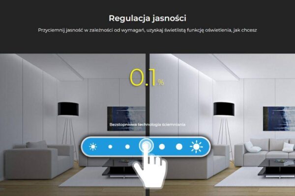 Sterownik dotykowy Mi-Light B0 RGB+CCT 2xAAA